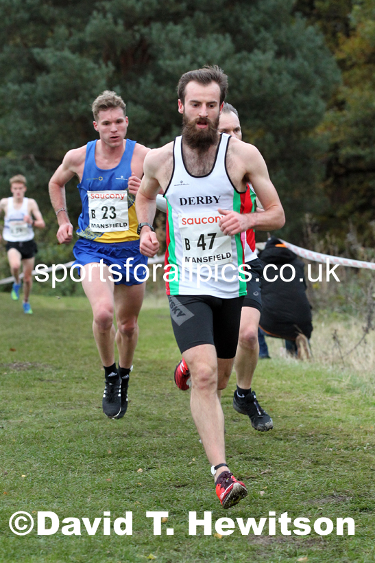 Senior mens 2021 National Cross Country Relays, Berry Hill Park, Mansfield. Photo: David T. Hewitson/Sports for All Pics